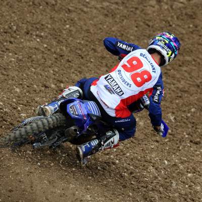 Thibault Bénistant - Yamaha-Equipe de France Espoir 125 FFM (photo Pascal Haudiquert/Mediacross)