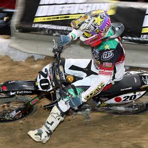 <b>Gregory Aranda – Kawasaki a dominé cette seconde finale (photo Pascal Haudiquert/Mediacross)</b>