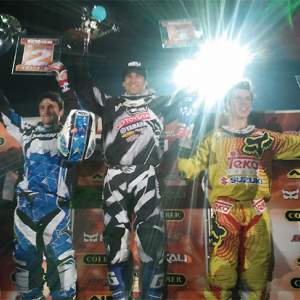 <b>Christophe Martin - Honda, Justin Brayton - Yamaha, Arnaud Tonus - Suzuki (photo Orgacom)</b> <b>Christophe Martin - Honda, Justin Brayton - Yamaha, Arnaud Tonus - Suzuki (photo Orgacom)</b>