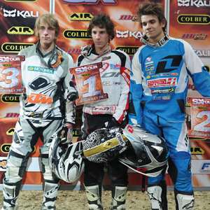 <b>Killian Auberson - KTM, Maxime Desprey - Yamaha, Alexis Gaudrée - Yamaha, les grands animateurs de la Junior Cup (photo Orgacom)</b> <b>Killian Auberson - KTM, Maxime Desprey - Yamaha, Alexis Gaudrée - Yamaha, les grands animateurs de la Junior Cup (photo Orgacom)</b>