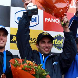 <b>Matthieu Ternynck - Yamaha, Jérémie Warnia - Can-Am et Romain Couprie - Yamaha (photo Myrtille Ternynck)</b>