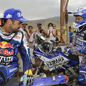 <b>Cyril Despres et Olivier Pain - Yamaha (photo DPPI)</b> <b>Cyril Despres et Olivier Pain - Yamaha (photo DPPI)</b>