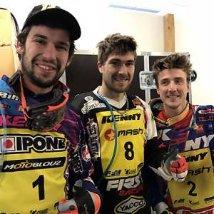 <b>Jérémie Warnia - Yamaha, Keveen Rochereau - Honda et Jeremy Forestier - Yamaha (photo FFM)</b> <b>Jérémie Warnia - Yamaha, Keveen Rochereau - Honda et Jeremy Forestier - Yamaha (photo FFM)</b>