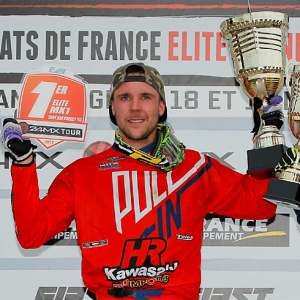 <b>Steven Lenoir en mars 2017, lors du 24MX Tour de Saint Jean d’Angély.</b> <b>Steven Lenoir en mars 2017, lors du 24MX Tour de Saint Jean d’Angély.</b>