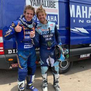 Xavier de Soultrait et Adrien Van Beveren - Yamaha (photo Yamaha Racing)