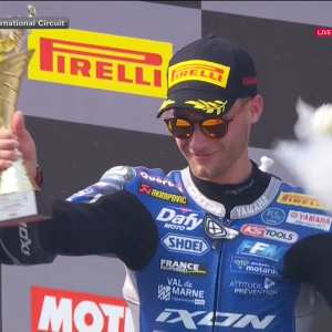 Jules Cluzel - Yamaha (document Eurosport)
