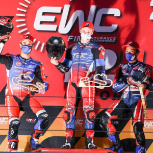 Mike Di Meglo, Josh Hook et Yuki Takahashi - Honda (Eurosport Events)