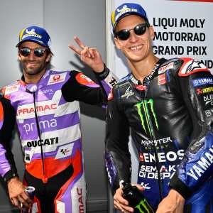 Johann Zarco - Ducati et Fabio Quartararo - Yamaha (photo motogp.com)