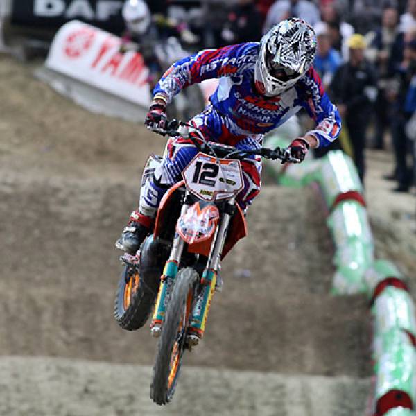 <b>Quatrième vendredi, second samedi, Cédric Soubeyras – KTM est au top (photo Pascal Haudiquert/Mediacross)</b>
