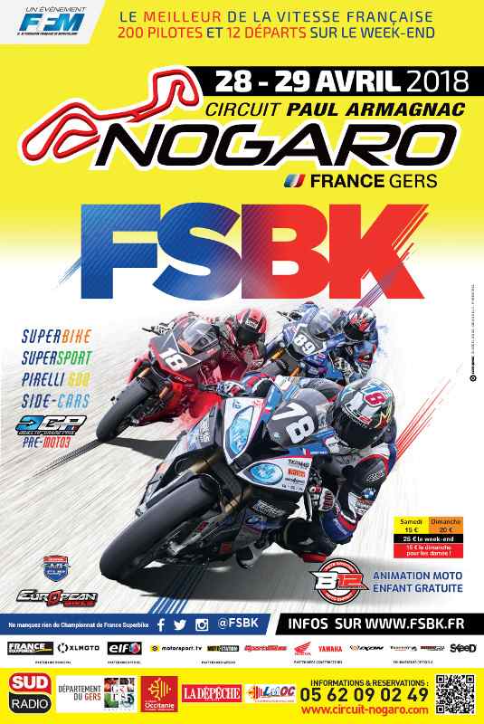 fsbk - [FSBK] Nogaro 2018   Affiche-fsbk-2018