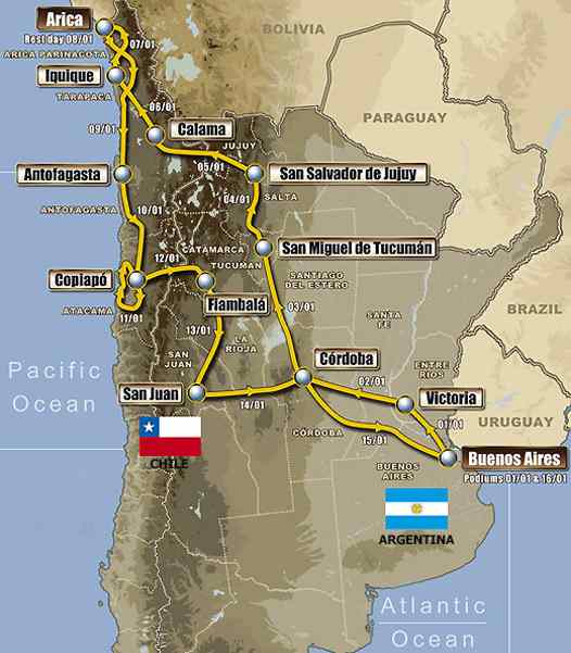 <b>Parcours 2011 (document ASO)</b>