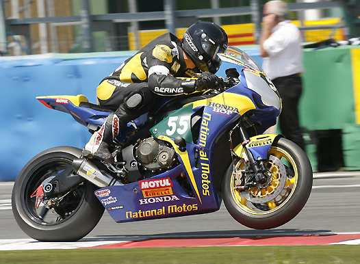 <b>Sébastien Scarnato – Honda Team National Moto (photo Gérard Delio/Photopress)</b>