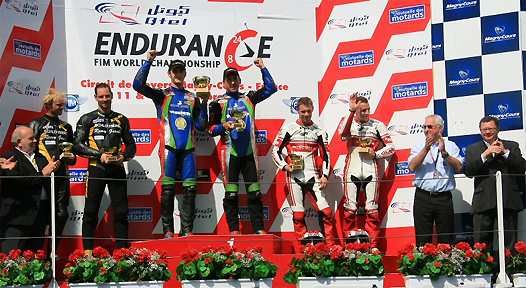 <b>Podium Magny-Cours (photo FIM)</b>