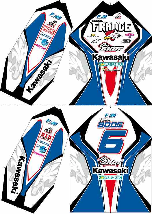 <b>Maillot Xavier Boog - Kawasaki</b>