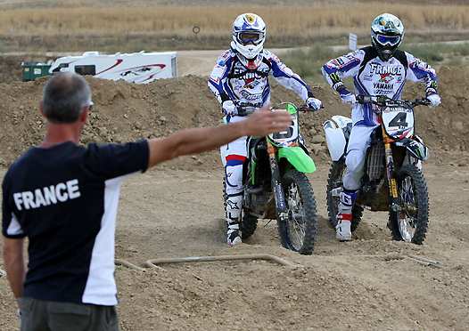 <b>Olivier Robert, Xavier Boog - Kawasaki et Gautier Paulin - Yamaha (photo Pascal Haudiquert/Mediacross/FFM)</b>