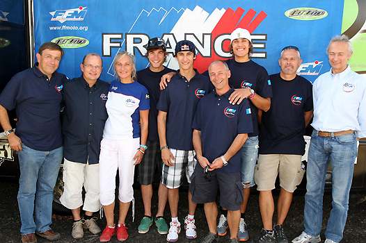 <b>L'Equipe de France (photo Pascal Haudiquert/Mediacross/FFM)</b>