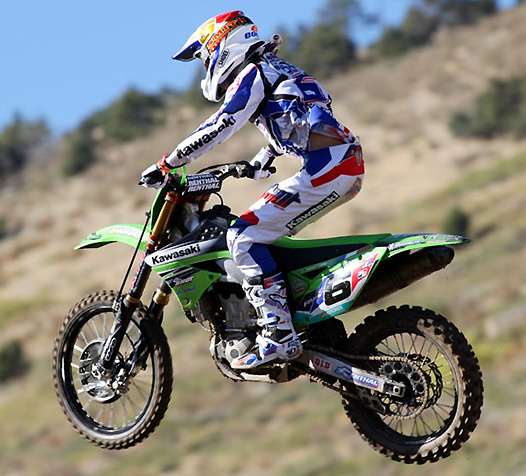 Xavier Boog - Kawasaki (photo Pascal Haudiquert/Mediacross/FFM)