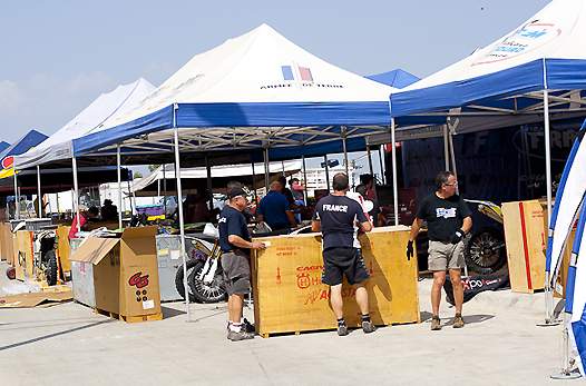 <b>Tout le monde s'affaire sous le soleil mexicain (photo Mathieu Talayssat)</b>