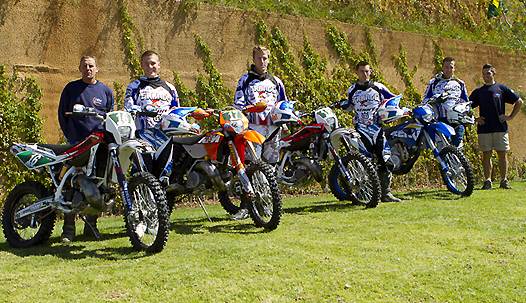 <b>L'équipe Junior : Antoine Basset-Pierre Pallut-Romain Dumontier-Alexandre Queyreyre (photo Mathieu Talayssat)</b>