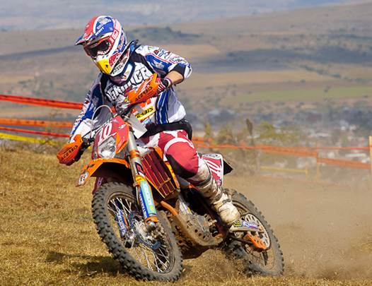 <b>Johnny Aubert – KTM aura impressionné bon nombre d'observateurs aujourd'hui (photo Mathieu Talayssat)</b>