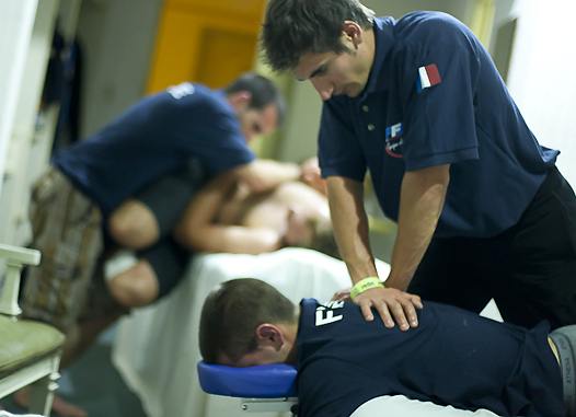 <b>Massage (photo Mathieu Talayssat)</b>