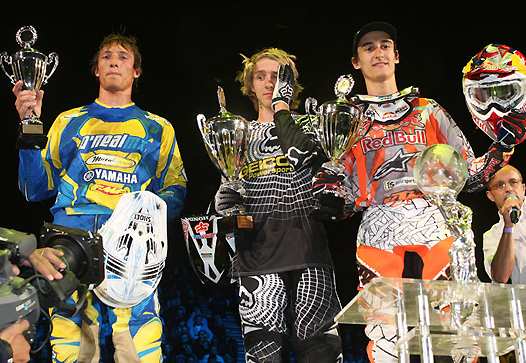 <b>Kyle Chislom - Yamaha, Justin Barcia - Honda et Marvin Musquin –KTM (photo Pascal Haudiquert/Mediacross)</b>