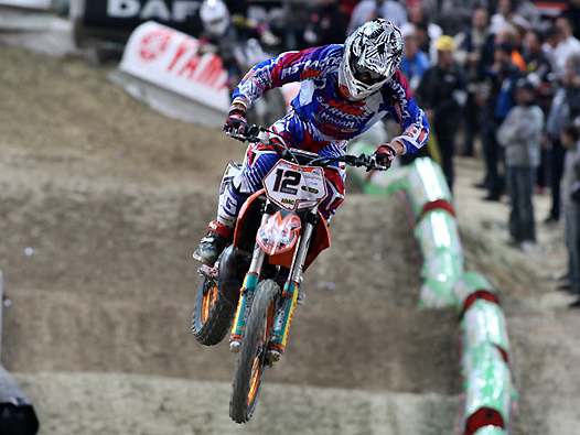 <b>Quatrième vendredi, second samedi, Cédric Soubeyras – KTM est au top (photo Pascal Haudiquert/Mediacross)</b>