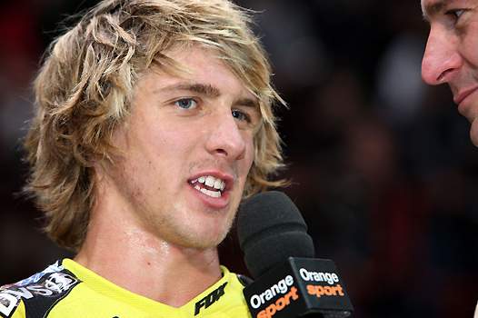 <b>Justin Barcia – Honda est le plus jeune King de la longue histoire du Supercross de Bercy (photo Pascal Haudiquert/Mediacross)</b>