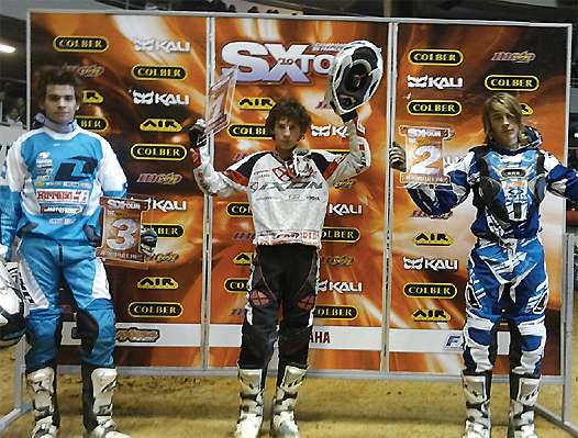 <b>Alexis Gaudrée - Yamaha, Maxime Desprey - Yamaha et Killian Auberson - KTM, les nouveaux animateurs de la Junior Cup (photo Orgacom)</b>