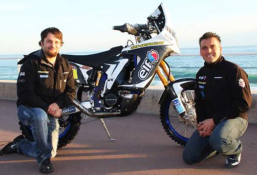 <b>Laurent Lazard et David Casteu - Sherco (photo Casteu.fr)</b>