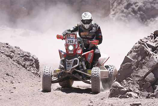 <b>Christophe Declerck – Polaris (photos teamquadaventures.com)</b>