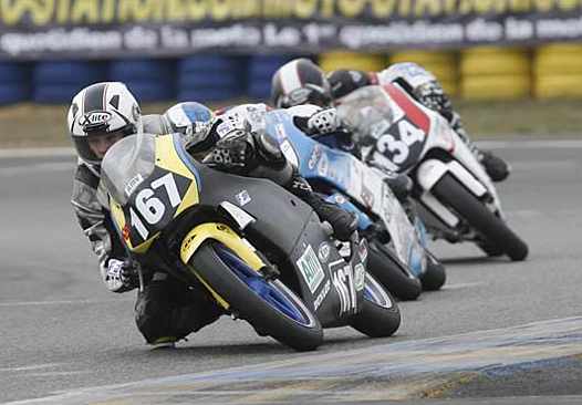 <b>125cc : Clément Stoll #167 - Honda (Photo Gérard Delio/Photopress FFM)</b>