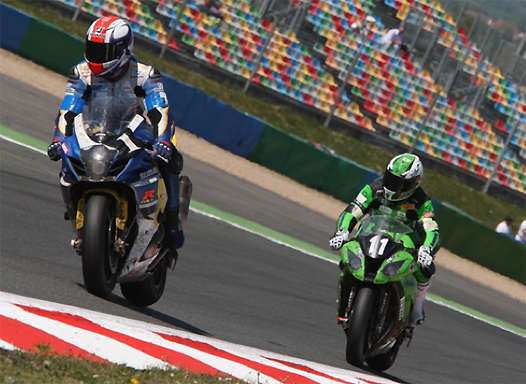 <b>Vincent Philippe - Suzuki et Grégory Leblanc - Kawasaki (photo FIM)</b>


