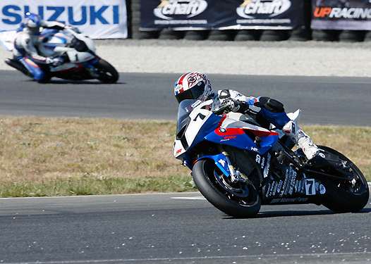 <b>Sébastien Gimbert et Erwan Bigon - BMW (Photo Gérard Delio/Photopress FFM)</b>