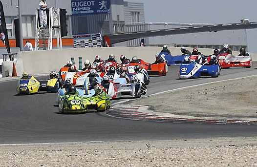 <b>Départ Side Car (photo Gérard Delio/Photopress/FFM)</b>