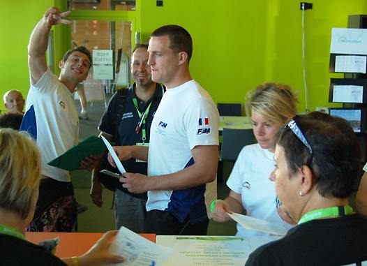 <b>Contrôle administrative (photo FFM)</b>