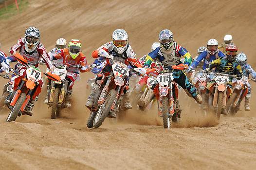 <b>Championnat du Monde Motocross Junior 2010 à Gueugnon catégorie 65cc (photo Youthstream)</b>
