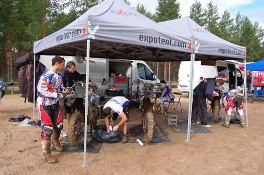 <b>Stand Equipe de France en Spéciale (photo EEAT FFM)</b>