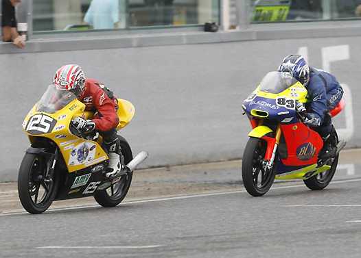 <b>Enzo Boulom – Honda et Morgan Berchet – Honda (photo Gérard Delio/Photopress/FFM)</b>