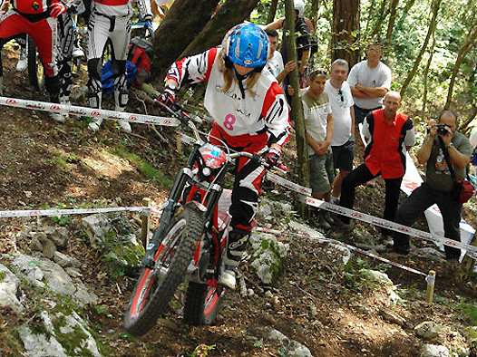 <b>Sandrine Juffet - Gas Gas (photo mototrial.it)</b>