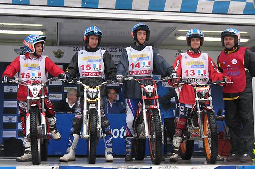 <b>L'Equipe de France Masculine (photo Jean-Thierry Courty/FFM)</b>