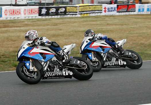 <b>Sébastien Gimbert - BMW et Erwan Nigon – BMW (photo Gérard Delio/Photopress/FFM)</b>