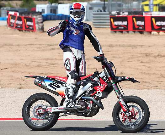 <b>Sylvain Bidart - Honda (photo Bénédicte Simon/FFM)</b>