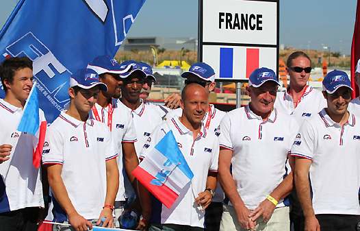 <b>L'Equipe de France (photo Bénédicte Simon/FFM)</b>