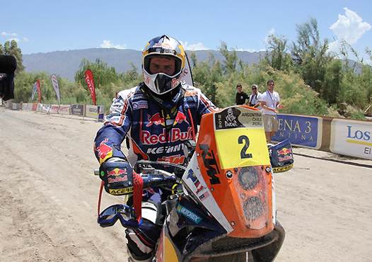<b>Cyril Despres - KTM (photo Motoracinglive.com)</b>