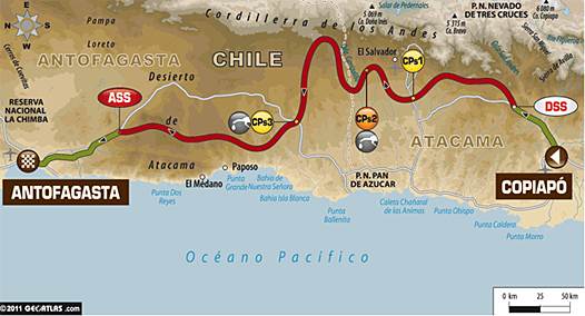 <b>Parcours Etape 8 (document ASO)</b>