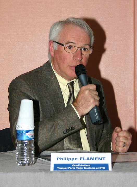 <b>Philippe Flament - Vice-Président du Touquet Paris-Plage Tourisme et de l'ETO (photo FFM)</b>