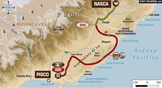 <b>Parcours Etape 13 (document ASO)</b>