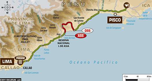 <b>Parcours Etape 14 (document ASO)</b>