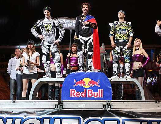 <b>Podium 1 : Rémi Bizouard - Honda, Libor Podmol - Suzuki et Maikel Melero - KTM (photo FIM)</b>